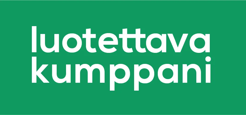 Olemme luotettava kumppani